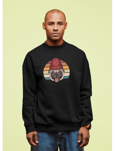 HAVHAV BASKILI SWEATSHİRT  - OVERSİZE KESİM --