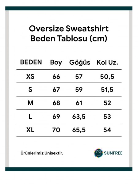 ADVANTURE BASKILI SWEATSHİRT  - OVERSİZE KESİM --